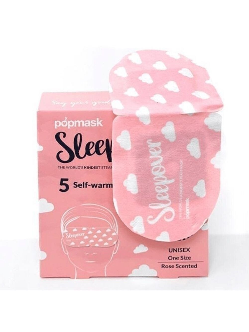 Popmask Sleepover Self Warming Steam Masks | NEW | 5 Pack